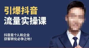 博商南小尧·引爆抖音流量实操课,手把手教你从0-1打造爆款抖音账号-大齐资源站