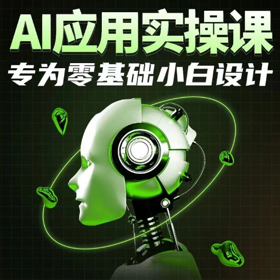 AI应用实操课，专为零基础小白设计-大齐资源站