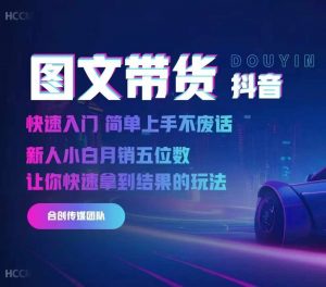 2024抖音图文带货,快速入门,简单上手,不废话,新人小白月销五位数-大齐资源站