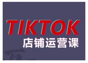 2024TikTok小店运营课程，帮助你解决东南亚跨境TK店铺运营五大常见问题-大齐资源站
