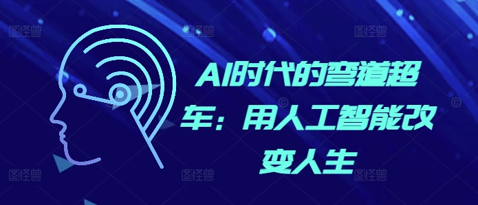 AI时代的弯道超车：用人工智能改变人生-大齐资源站