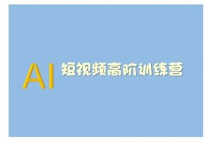 AI短视频系统训练营(2025版)掌握短视频变现的多种方式，结合AI技术提升创作效率-大齐资源站