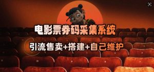 电影票券码采集系统_从商户放单转型做抢单达人-大齐资源站