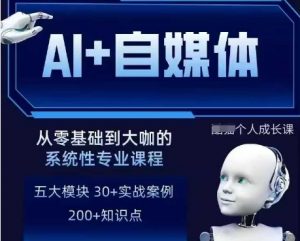 AI+自媒体+RPA变现训练营，写作变现+AI使用+SEO+多平台运营+RPA自动化-大齐资源站