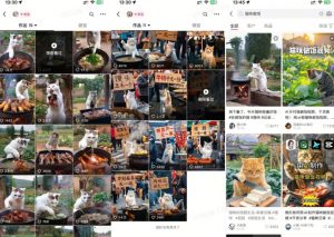 最近很火的爆款猫咪做饭视频拆解，小白一周涨粉2万，单条10万+播放(附保姆级教程)-大齐资源站