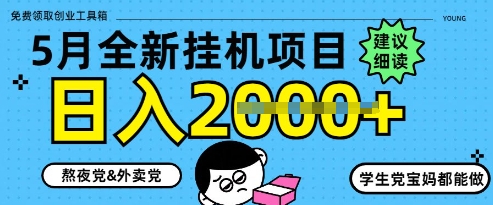 5月最新挂G项目8.0玩法，纯手机操作，稳稳日入1k+【揭秘】-大齐资源站