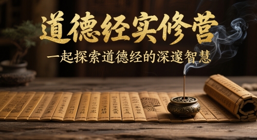 道德经实修营，一起探索道德经的深邃智慧-大齐资源站