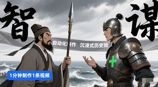 扣子工作流一键生成沉浸式历史故事，一天工作量，3分钟搞定-大齐资源站