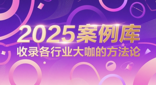 2025案例库，收录各行业大咖的方法论-大齐资源站