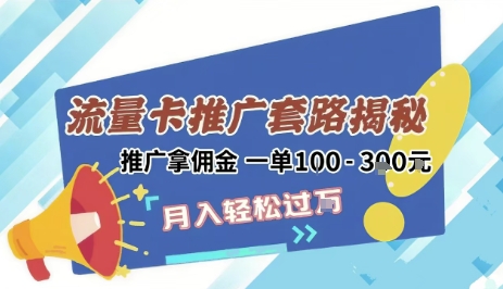 2025年外面卖1500的流量卡项目最新玩法，绿色无门槛对新手非常友好，日入3张+-大齐资源站