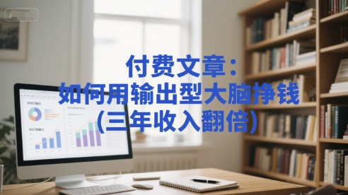 付费文章：如何用输出型大脑挣钱(三年收入翻倍)-大齐资源站