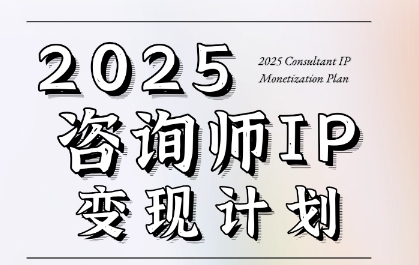 7天构建咨询师变现系统，2025咨询师IP变现计划训练营-大齐资源站