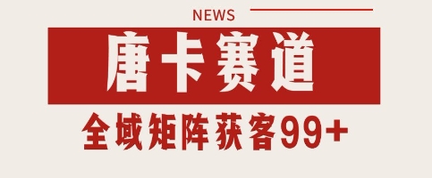 唐卡赛道私域引流获客 自热矩阵SOP日引流99+精准客资【揭秘】-大齐资源站