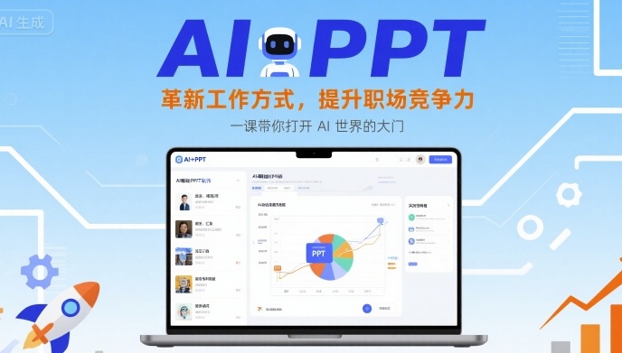 AI+PPT：革新工作方式，提升职场竞争力，一课带你打开 AI 世界的大门-大齐资源站