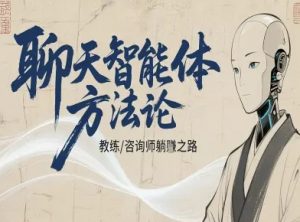 聊天智能体方法论-咨询师教师个人IP教程，咨询师教练躺賺之路-大齐资源站