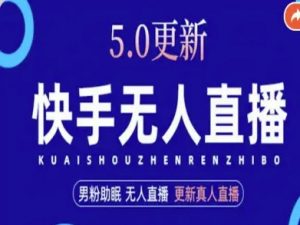 AI数字人快手短视频+虚拟直播，音频提取数字人生成-大齐资源站