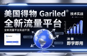 美国得物Gariled技术实战，全新流量平台​实战干货，即学即用-大齐资源站