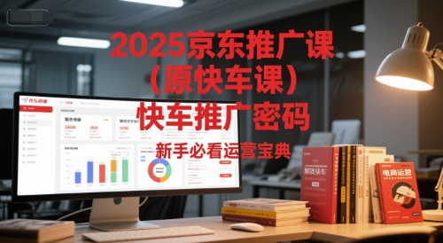 2025京东推广课（原快车课）解锁京东快车推广密码，新手必看运营宝典-大齐资源站