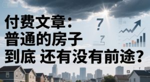 付费文章:普通的房子到底还有没有前途?-大齐资源站