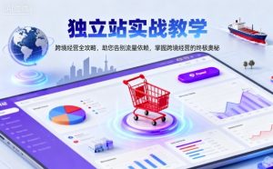 独立站实战教学，跨境经营全攻略，助您告别流量依赖，掌握跨境经营的终极奥-大齐资源站