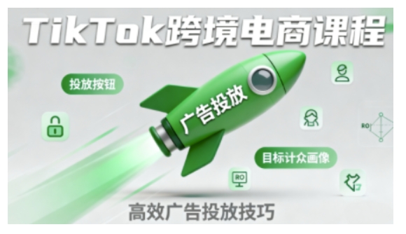 TikTok跨境电商全流程实操课，助力从业者掌握TikTok跨境电商运营核心技能，高效开展业务-大齐资源站