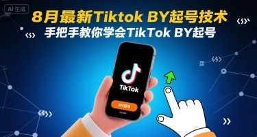 8月最新Tiktok搬运起号技术，手把手教你学会TikTok搬运起号-大齐资源站