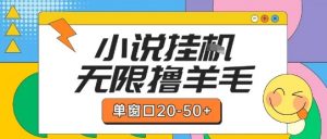 最新小说挂G自撸玩法本人实操单窗口20-50+可矩阵放大操作【揭秘】-大齐资源站