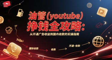 油管(youtube)挣钱全攻略：从开通广告收益到国内收款的实操指南-大齐资源站