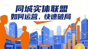 同城实体联盟如何运营,快速破局-大齐资源站