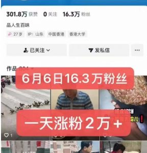 外面卖5000最新抖音搬运涨粉技术，新玩法，一分钟一条，一天涨粉2W，苹果安卓都可用-大齐资源站