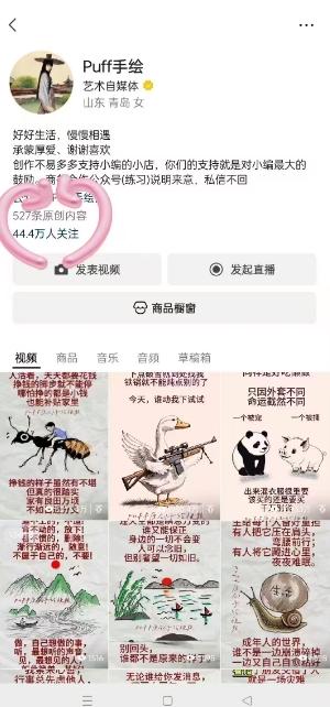 Puff手绘视频号分成项目，三天过分成计划，简单易上手，适合新手-大齐资源站